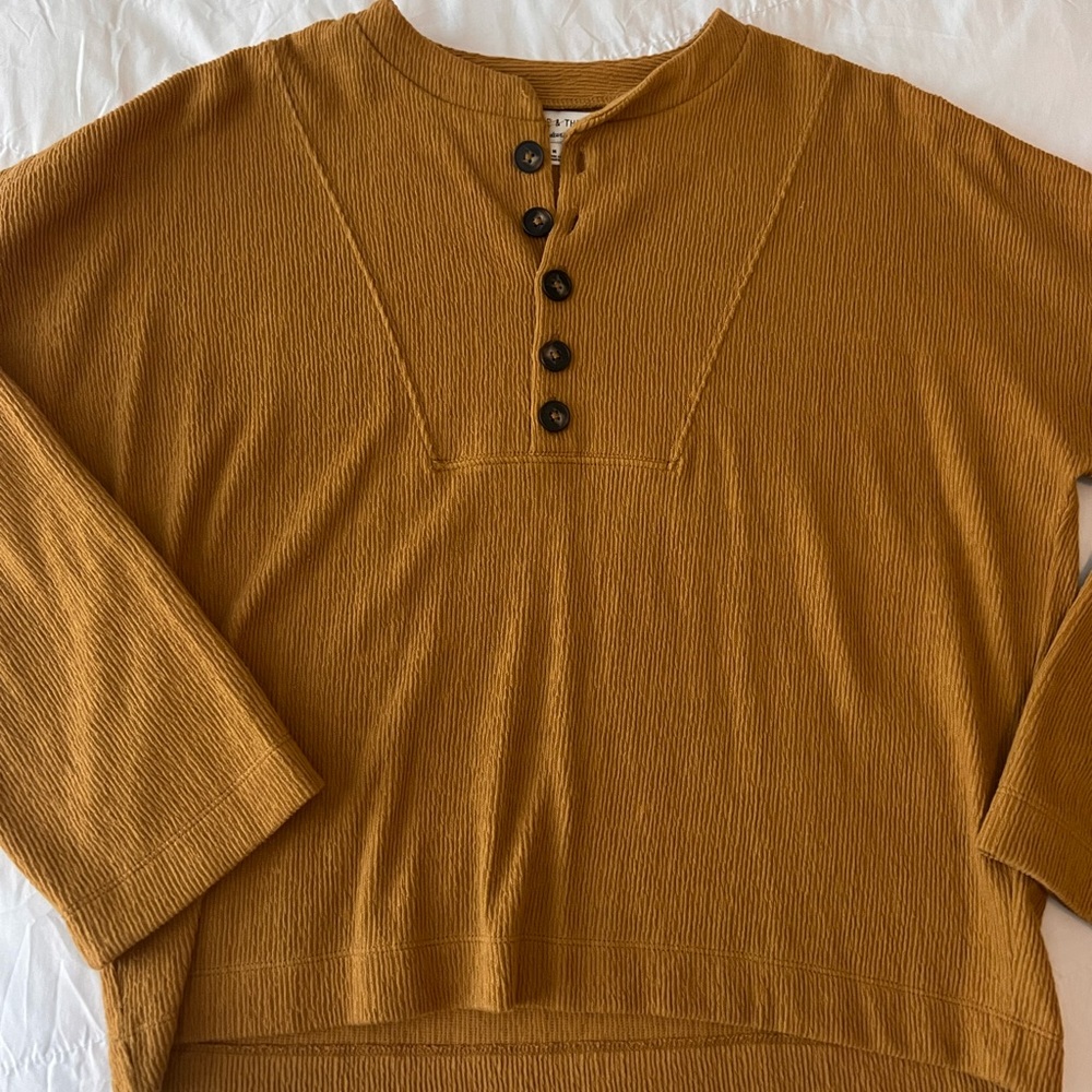 Madewell x Texture & Thread long sleeve